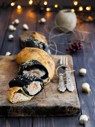 strudel bicolore di natale merry christmas food photography