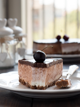 torta ciliegie desserts food photography