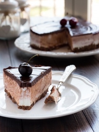 torta ciliegie desserts food photography